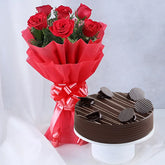 Rosy Rakhi Blossoms